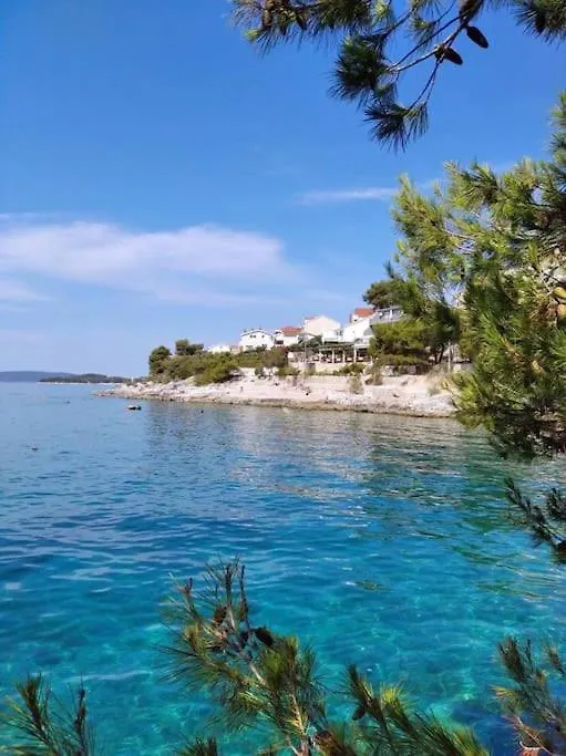 Trogir Ciovo Large Seaview Apartment Near The Sea Hırvatistan
